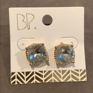 BP Crystal Stud earrings. New with tag!